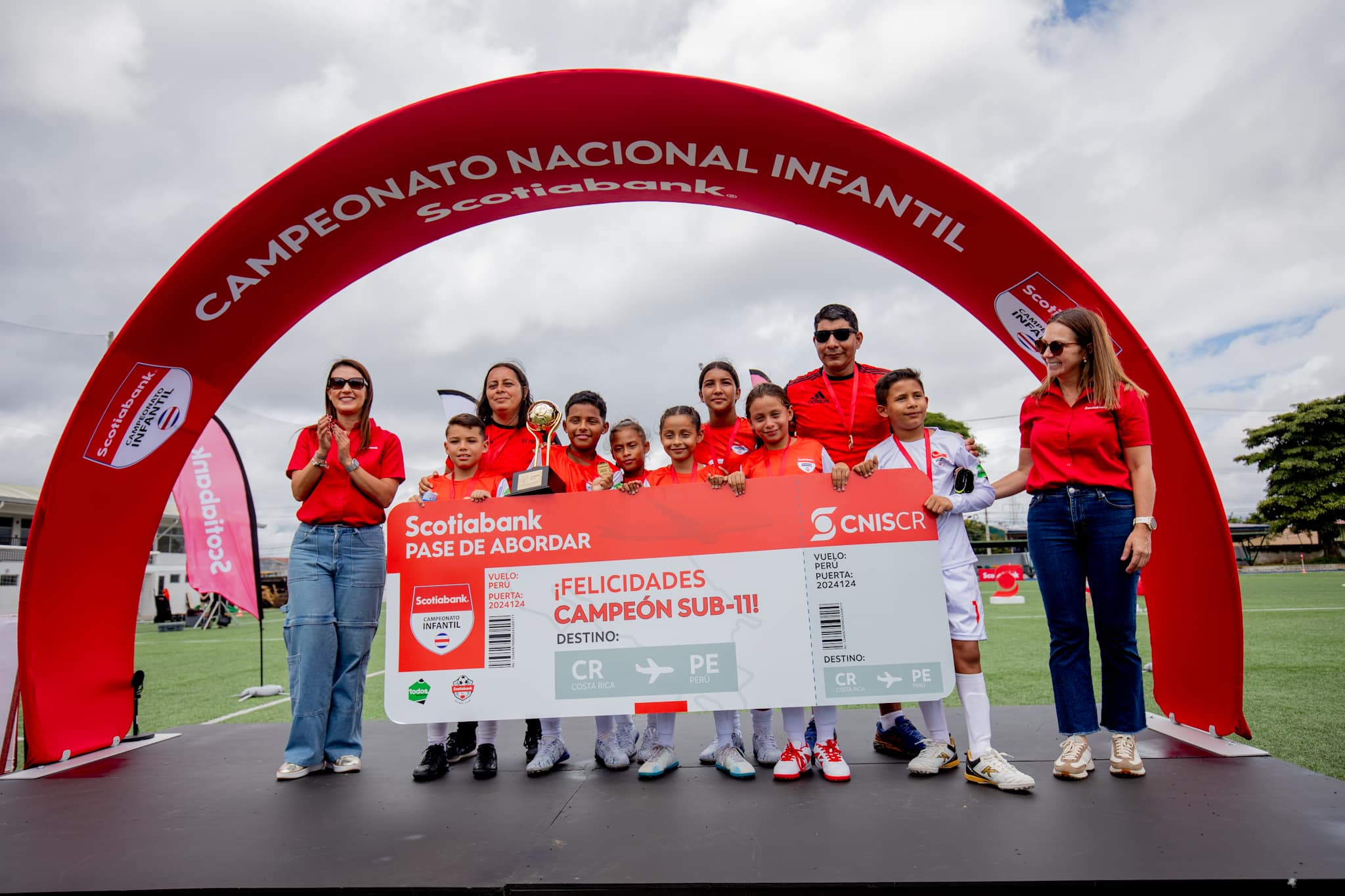 Jóvenes talentos de Riojalandia representarán a Costa Rica