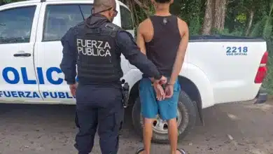 Detenido en Chomes de Puntarenas